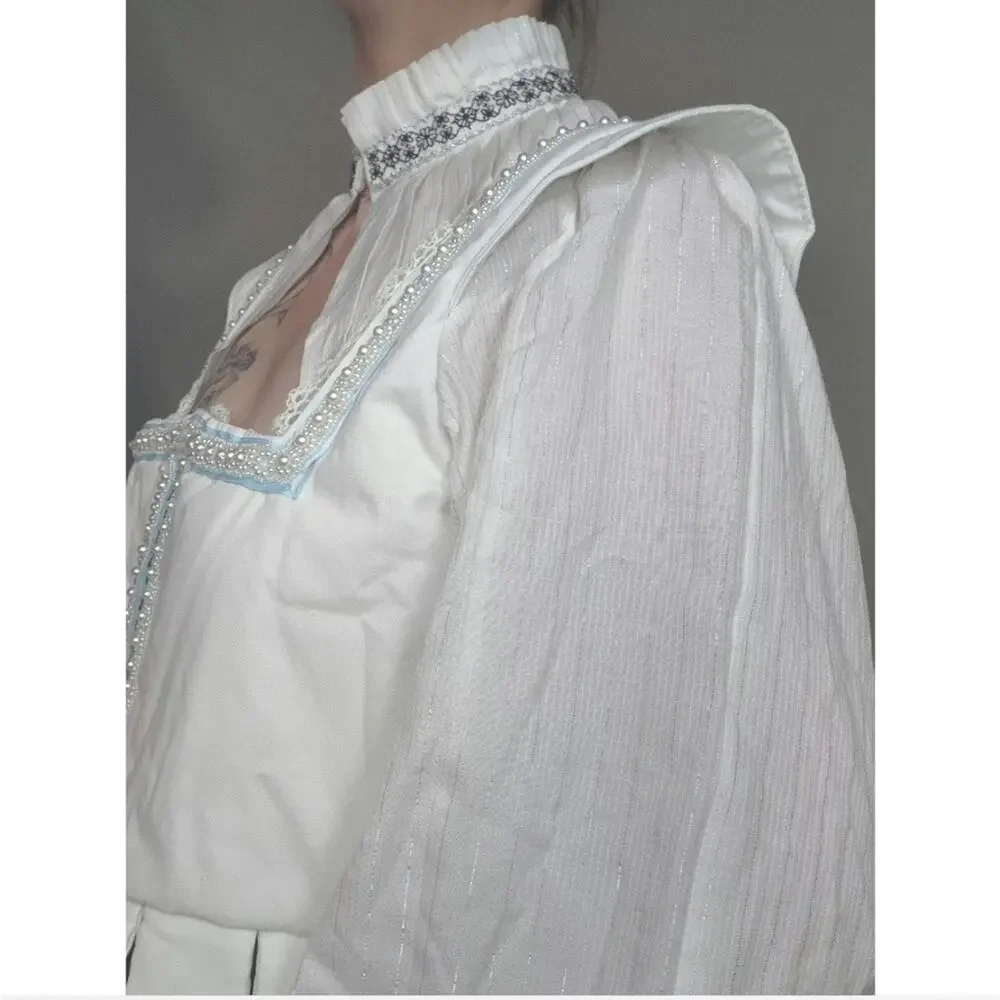 Elizabethan good witch theater costume - Picture 9 of 14